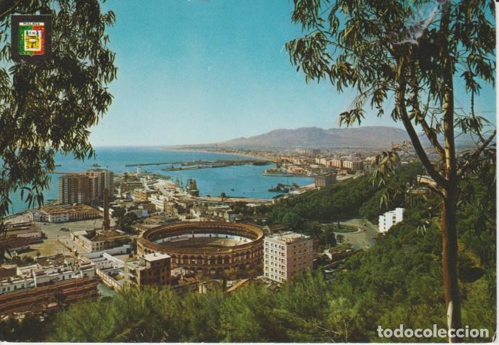 Postales: (17) MALAGA. PLAZA DE TOROS Y PUERTO