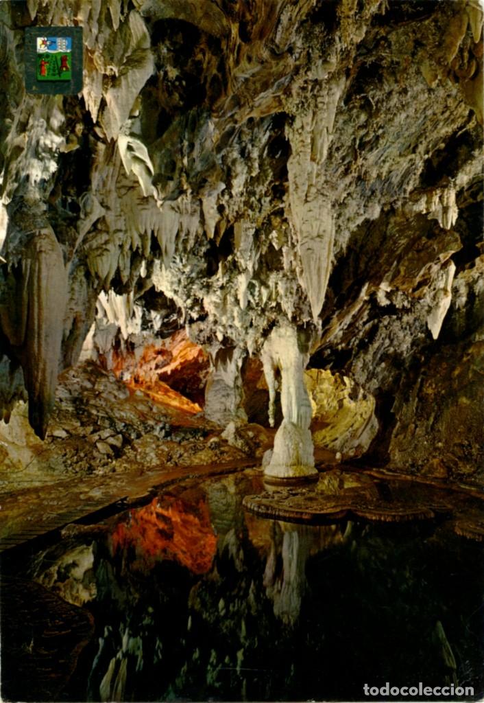 Postales: N&ordm; 9-ARACENA.Huelva.Gruta de las maravillas.Lago esmeralda.Sin circular.Ed. A.SUBIRATAS CASANOVAS