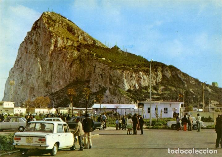 Postales: PE&Ntilde;&Oacute;N DE GIBRALTAR. Punto Fronterizo. Sin circular. Ed. Foto Mu&ntilde;os de Casas. Artes gr&aacute;ficas Roca