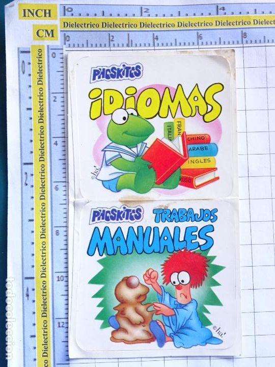 Postcards: CROMO CROMITO DULCES CHUCHER&Iacute;AS. PHOSKITOS. PEQUE&Ntilde;ECOS 25 IDIOMAS 26 TRABAJOS MANUALES