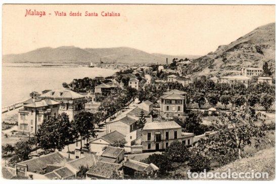 Postcards: BONITA POSTAL- MALAGA - VISTA DESDE SANTA CATALINA - ED. DOMINGO DEL RIO