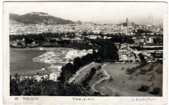 Postales: BONITA POSTAL FOTOGRAFICA - MALAGA - VISTA GENERAL
