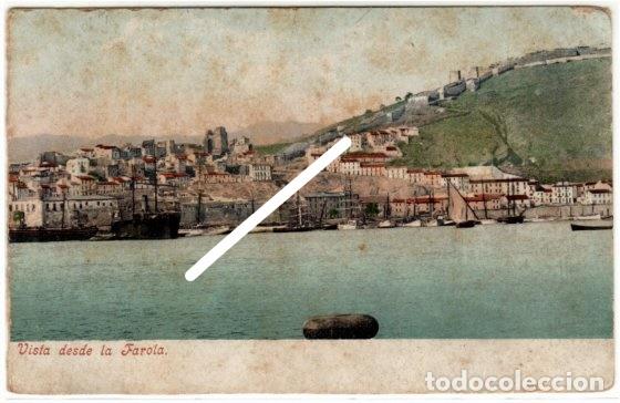 Postais: PRECIOSA POSTAL - MALAGA - VISTA DESDE LA FAROLA