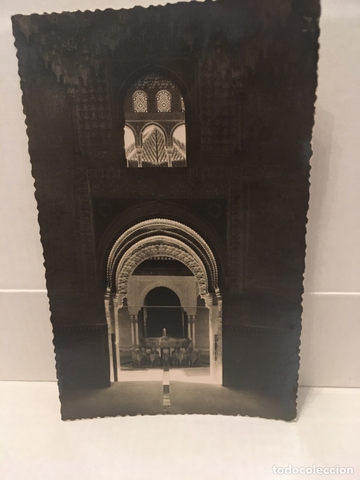 Postales: POSTAL DE ALHAMBRA DE GRANADA A&Ntilde;OS 50
