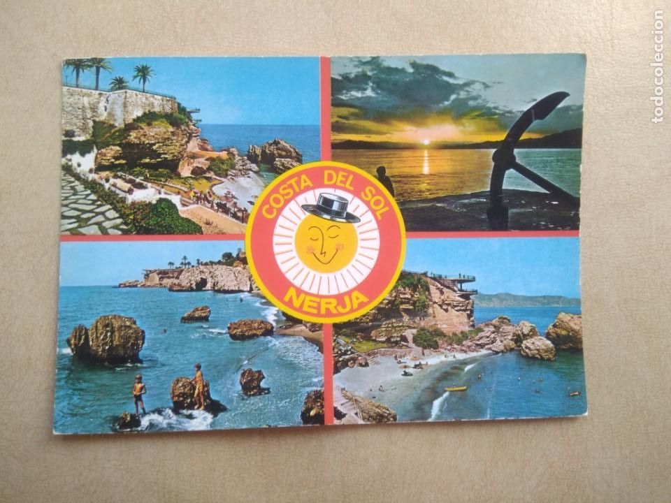 Postales: Postal recuerdo de nerja - Foto 1
