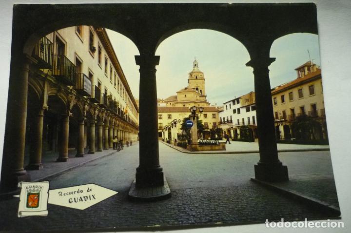 Postales: postal guadix.-calle mayor