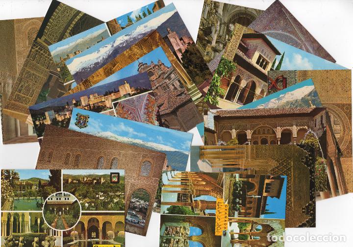 Postales: Varias 19 postales Granada antiguas - Foto 1
