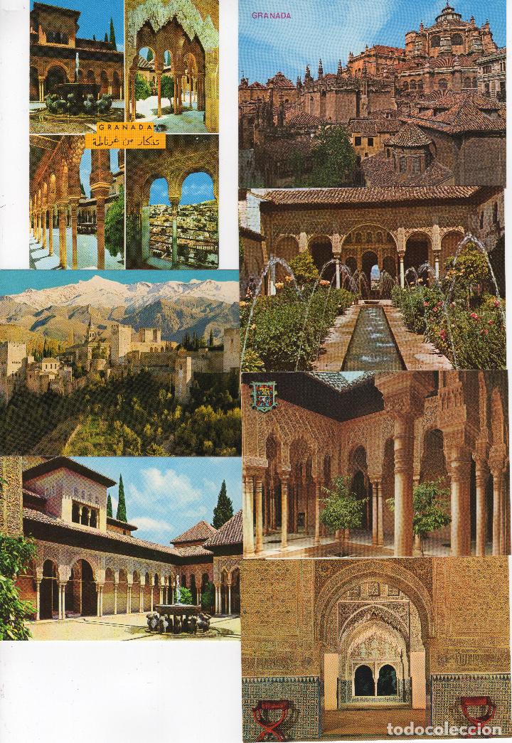 Postales: Varias 19 postales Granada antiguas - Foto 3