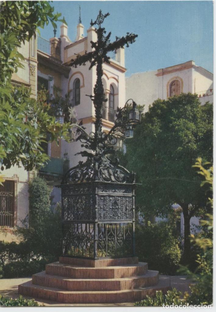 Postales: Serie 204-N&ordm; 339-SEVILLA.Cruz de Cerrajer&iacute;a.Barrio de Santa Cruz.1974. Ed. FOTOCOLOR FERRANDIZ