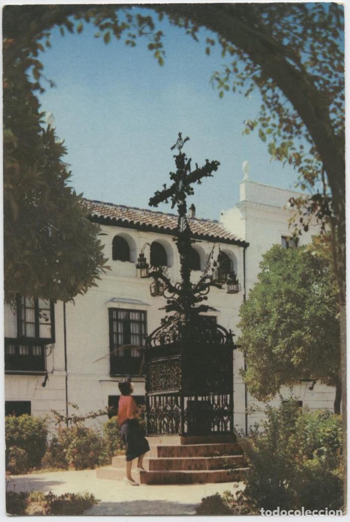 Postales: N&ordm; A-3-SEVILLA. Plaza de Santa Cruz. Escrita en 1962. EDICIONES SEVILLA. 1958