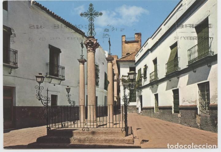 Postales: N&ordm; 208-SEVILLA, Barrio de Santa Cruz. Calle de las Cruces. Circulada en 1974. Ed.GARC&Iacute;A GARRABELLA