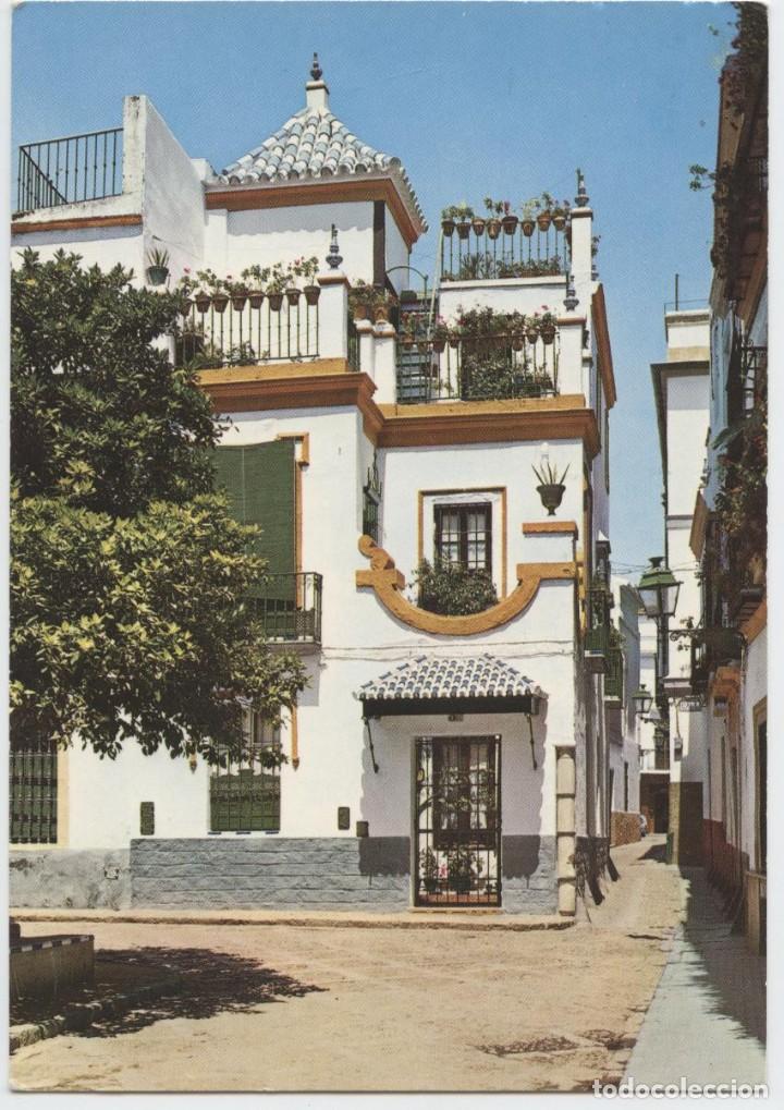 Postales: N&ordm; 80-SEVILLA. Barrio de Santa Cruz. Plaza de Do&ntilde;a Elvira. Sin circular. Ed. GARC&Iacute;A GARRABELLA