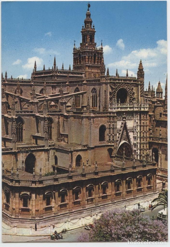 Postales: N&ordm; 593-SEVILLA. Catedral. Sin circular. Ed. BEASCOA