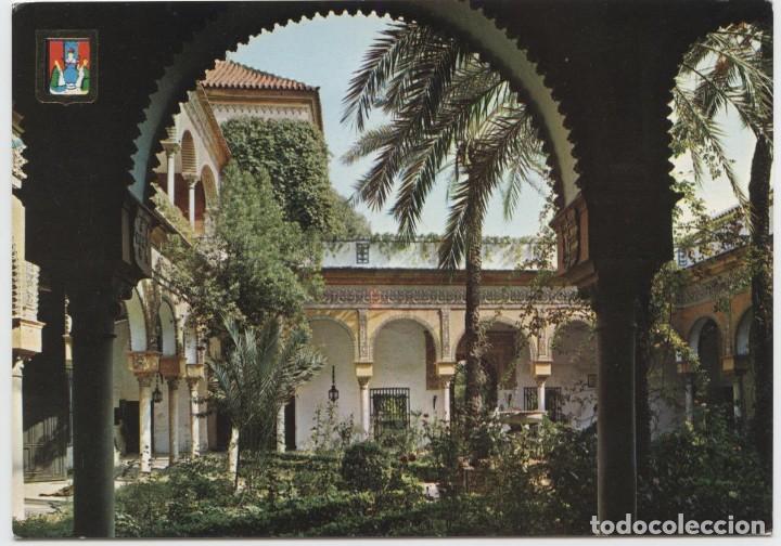 Postales: N&ordm; 82-SEVILLA. Palacio de las Due&ntilde;as. Patio principal. Sin circular. Ed. DOM&Iacute;NGUEZ