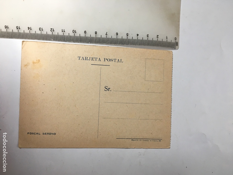 Postales: POSTAL. GRANADA. PATIO DE LOS ARRAYANES. FOSCAL SERONO. - Foto 2