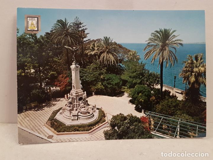 Postales: antigua postal cadiz monumento al marques de comillas sin circular