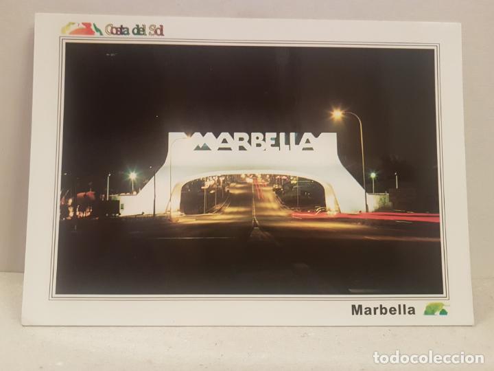 Postales: antigua postal arco de entrada a marbella sin circular