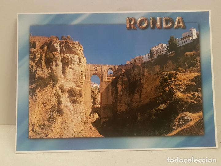 Postales: antigua postal panoramica del tajo de ronda sin circular