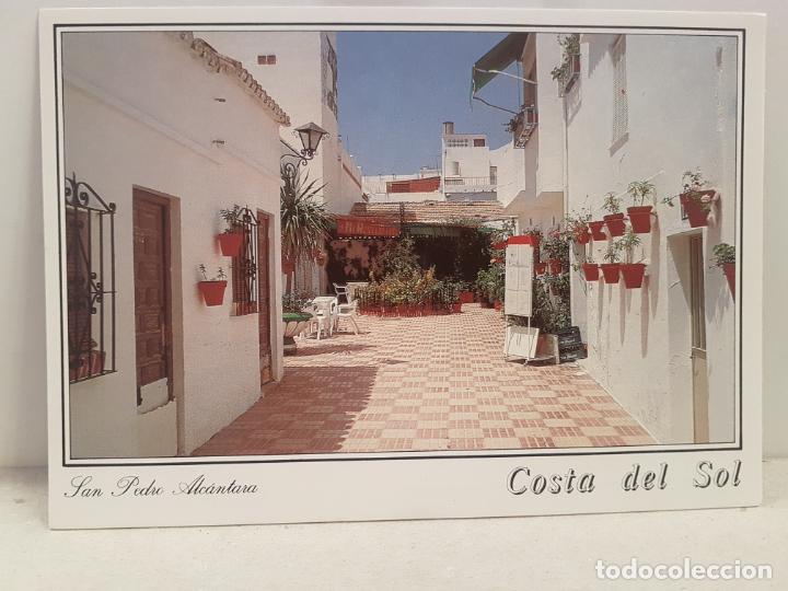 Postales: antigua postal san pedro alcantara calle tipica costa del sol sin circular
