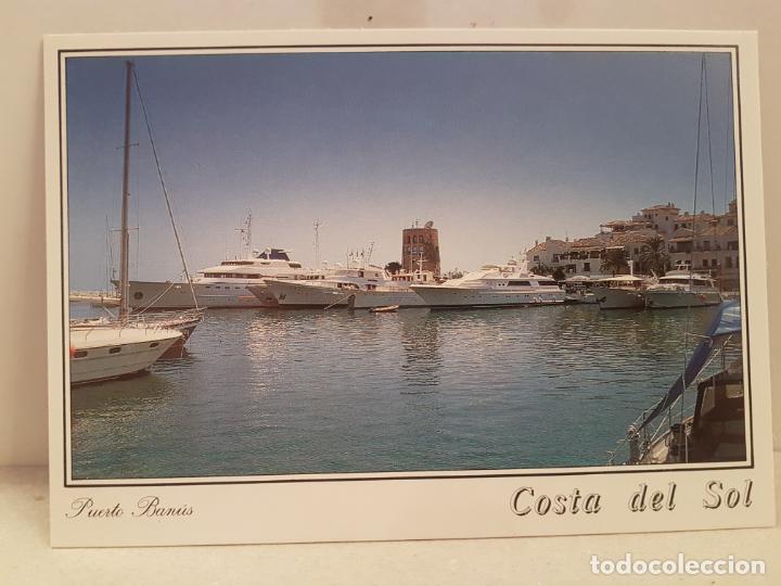 Postales: antigua postal puerto banus muelle de benabola costa del sol sin circular