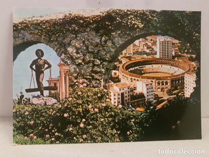 Postales: antigua postal malaga costa del sol plaza de toros y cenachero sin circular