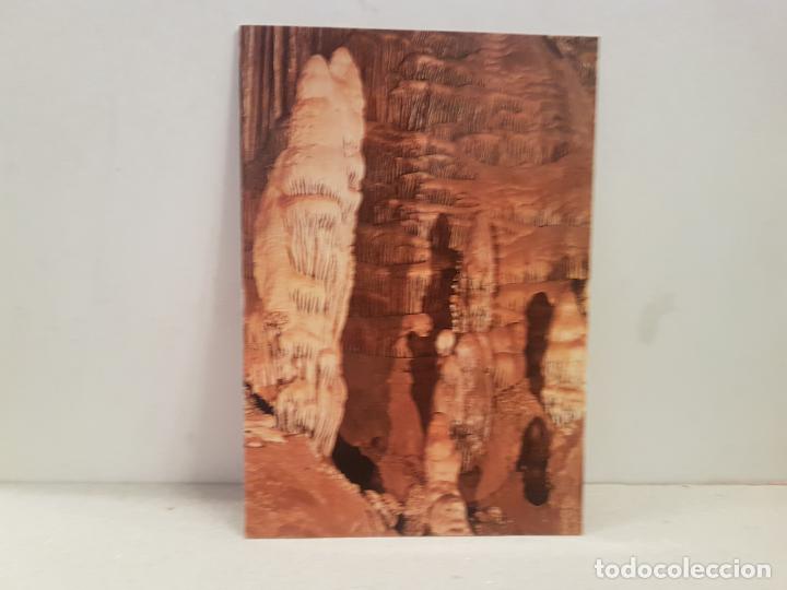 Postales: antigua postal cuevas de nerja malaga sala del cataclismo circulada