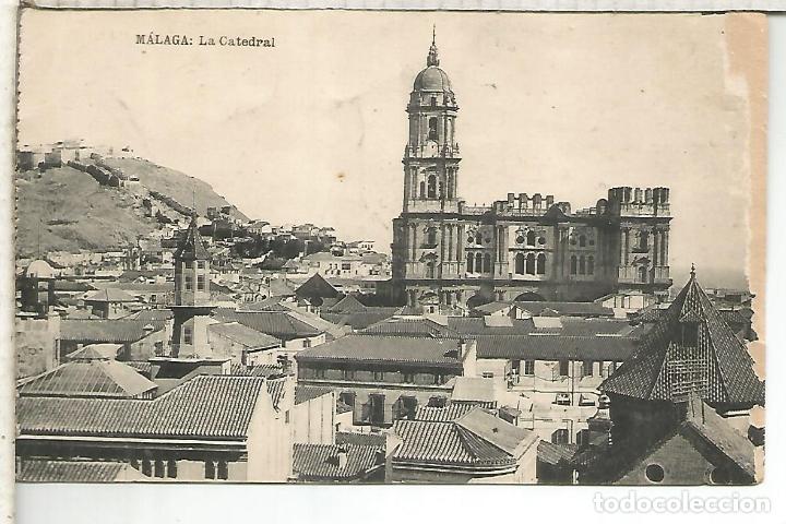 Postales: MALAGA CATEDRAL ESCRITA CON DEFECTOS - Foto 1
