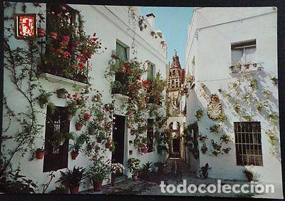 Postales: ANTIGUA POSTAL CORDOBA CALLEJA Y PLAZA DE LAS FLORES ANDALUCIA POSTCARD CC04052