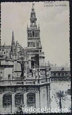 Postales: ANTIGUA POSTAL CATEDRAL DE SEVILLA LA GIRALDA ANDALUCIA POSTCARD CC03995