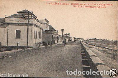Postales: ANTIGUA POSTAL LA LINEA CADIZ CARRETERA A CAMPAMENTO POSTCARD POSTKARTE CC00776
