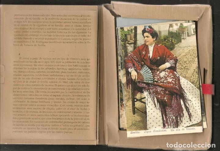 Postales: 25 VIEJAS POSTALES DE CIGARRERAS Y TIPOS POPULARES. REPRODUCCI&Oacute;N SEVILLA EXP&acute;92.(C/A)