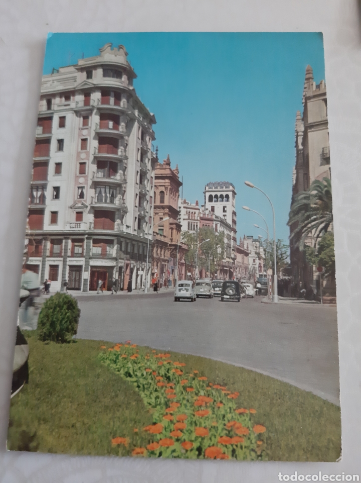 Postales: SEVILLA AVDA QUEIPO LLANO EDIFICIOS JUBI 322 - Foto 1