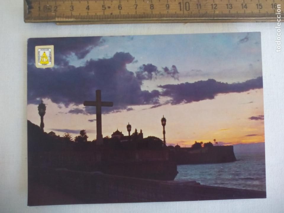 Postales: POSTAL. N&ordm; 1123 CADIZ. ALAMEDA MARQU&Eacute;S DE COMILLAS. 1963. SIN CIRCULAR. POSTCARD