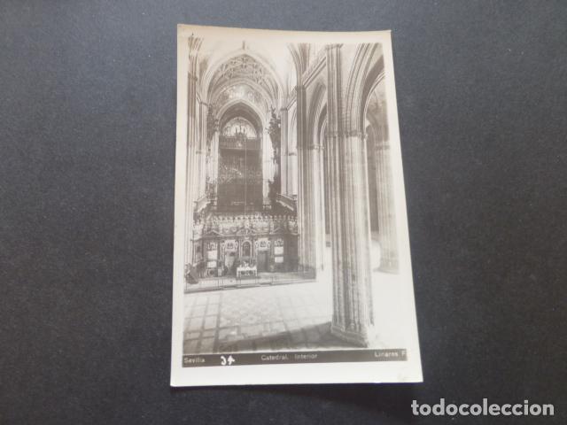 Postales: SEVILLA CATEDRAL INTERIOR - Foto 1