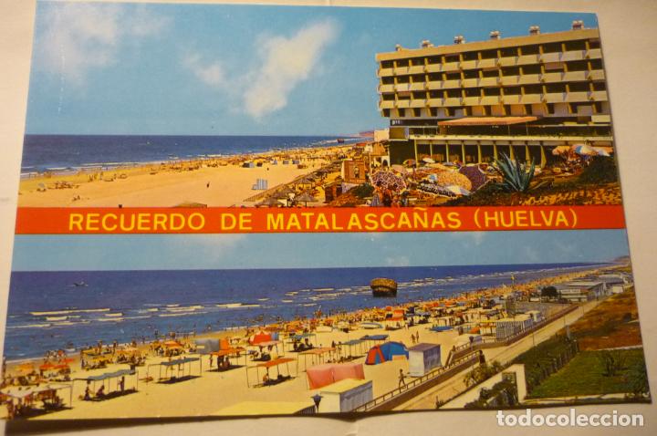 Postales: postal playa de matalasca&ntilde;as-almonte cm