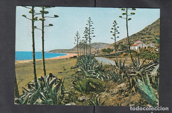 Postales: 2.- CARBONERAS. PLAYA DE ALGARRABICO - Foto 1