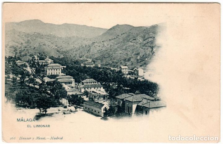 Postkarten: PRECIOSA POSTAL M&Aacute;LAGA - EL LIMONAR - HAUSER Y MENET