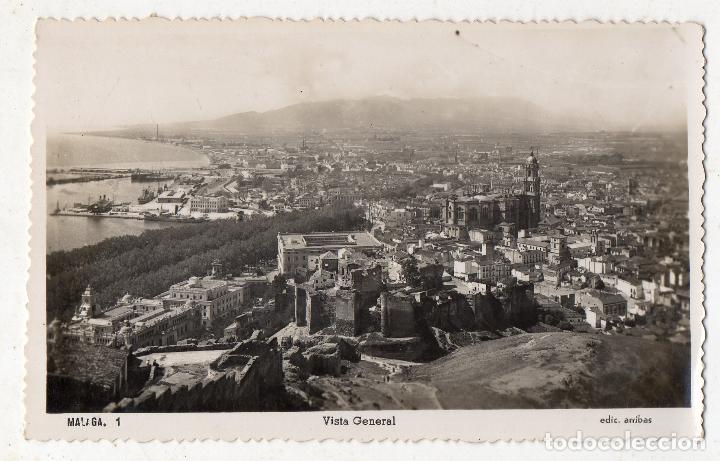 Postales: M&aacute;laga. Vista General. - Foto 1