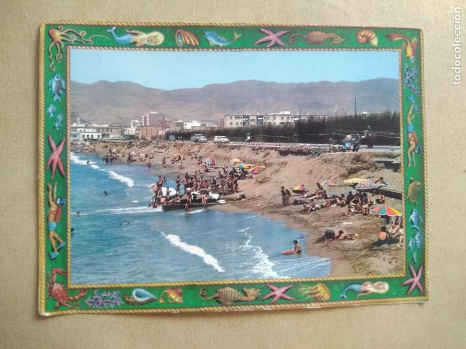 Postales: Postal almeria, playa