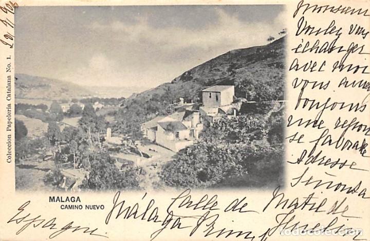 Postales: M&Aacute;LAGA.- CAMINO NUEVO