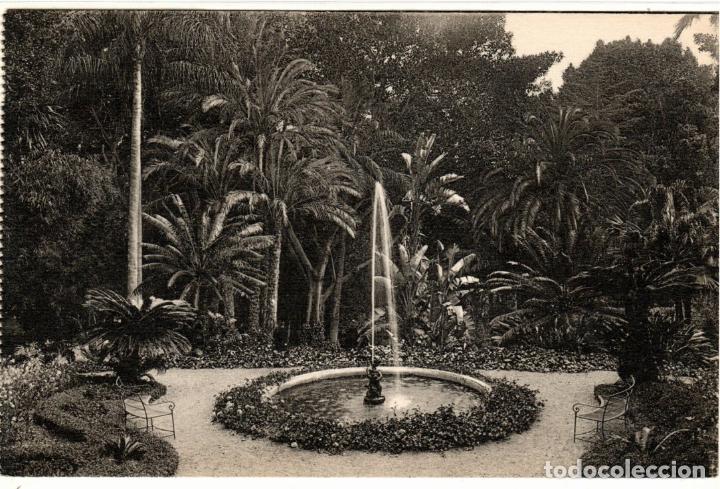 Postales: BONITA POSTAL - MALAGA - JARDINES DE LA CONCEPCION - SURTIDOR