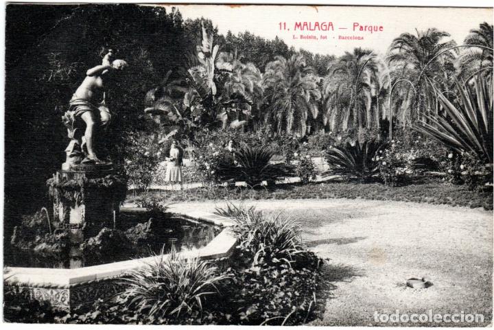 BONITA POSTAL - MALAGA - PARQUE