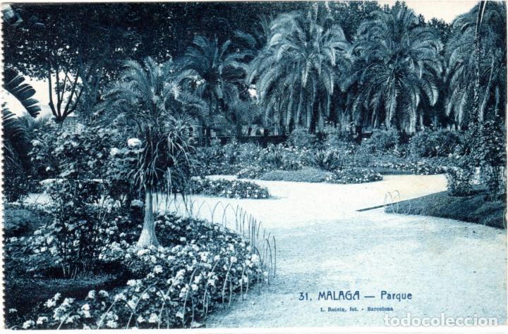 Postales: BONITA POSTAL - MALAGA - PARQUE