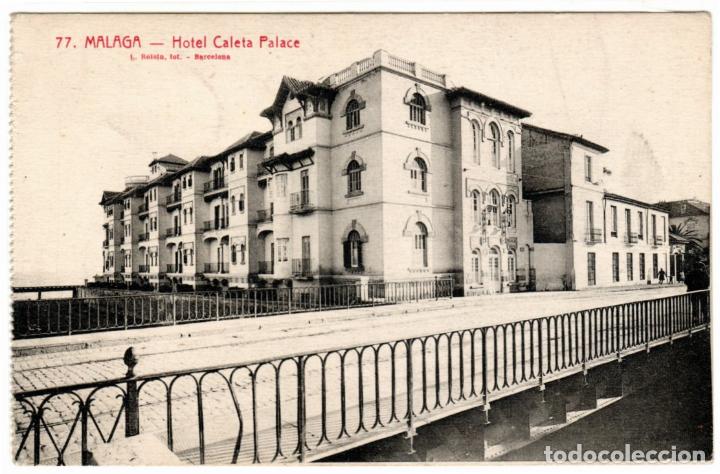 Postales: BONITA POSTAL - MALAGA - HOTEL CALETA PALACE