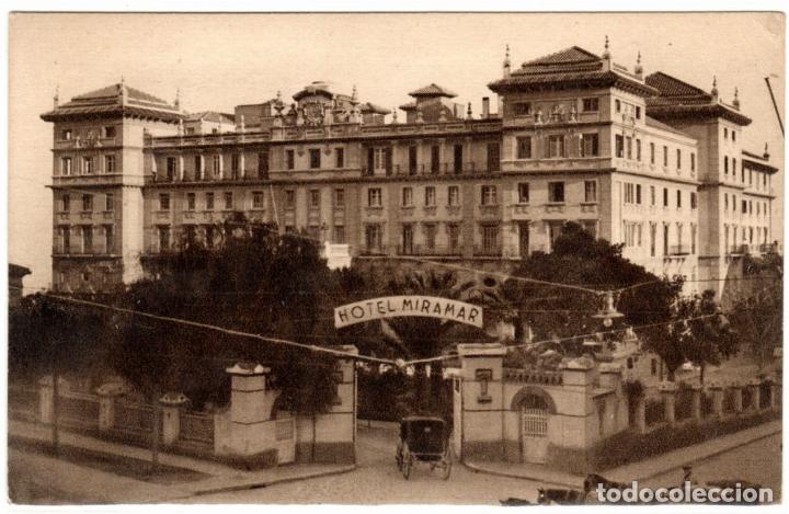 Postales: BONITA POSTAL - MALAGA - HOTEL MIRAMAR