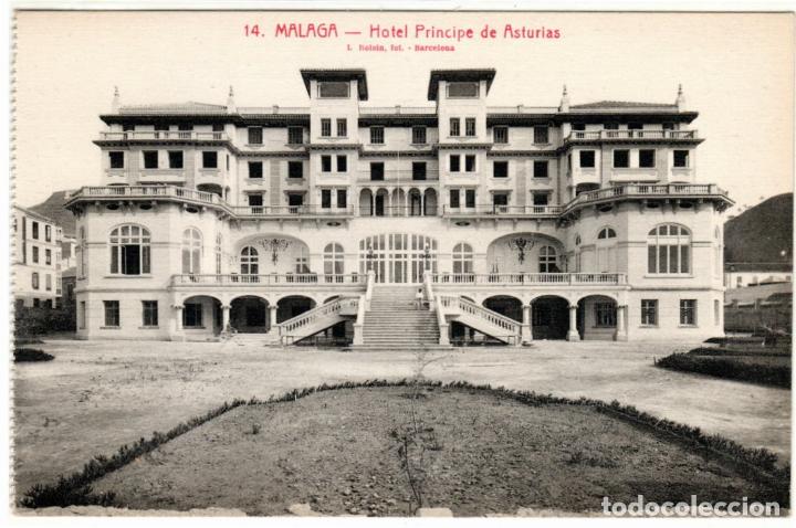 Postales: BONITA POSTAL - MALAGA - HOTEL PRINCIPE DE ASTURIAS