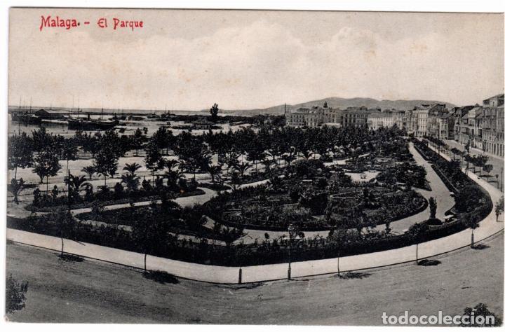 Postales: BONITA POSTAL - MALAGA - EL PARQUE - EDIT. DOMINGO DEL RIO - MALAGA