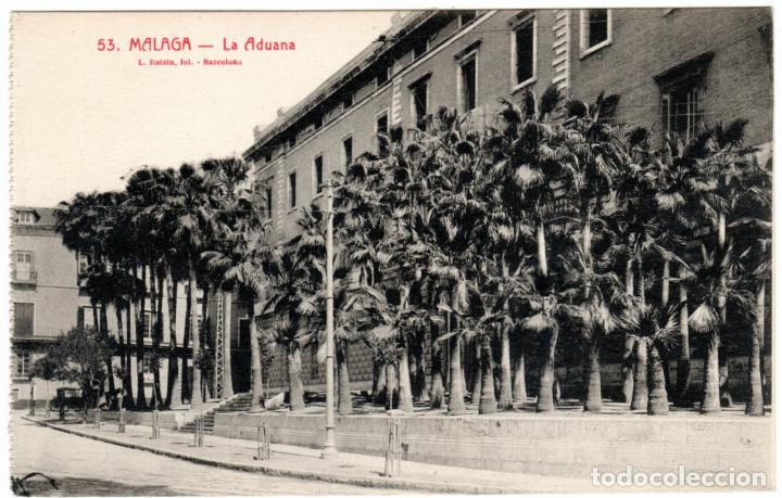 Postales: BONITA POSTAL - MALAGA - LA ADUANA