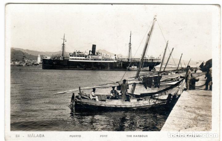 Postales: BONITA POSTAL - MALAGA - PUERTO