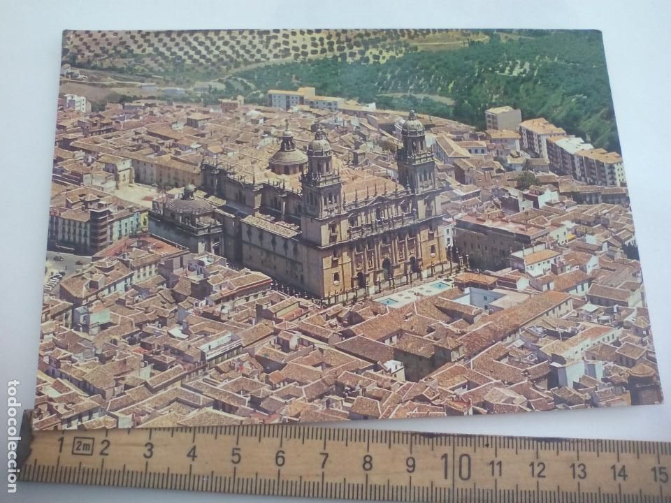Postales: POSTAL. JAEN VISTA PARCIAL Y CATEDRAL. ARRIBAS. ESCRITA. . POST CARD